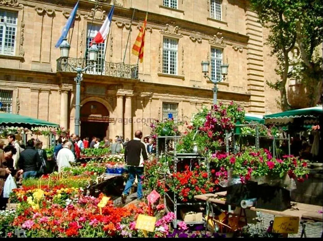 Le Aix Rotonde Mirabeau - Centre Ville Terrasse Garage 普罗旺斯地区艾克斯 0*,